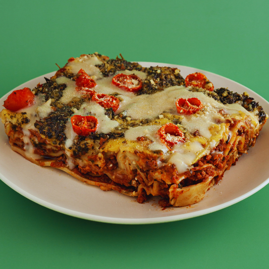 Vegan Bolognese Lasagna