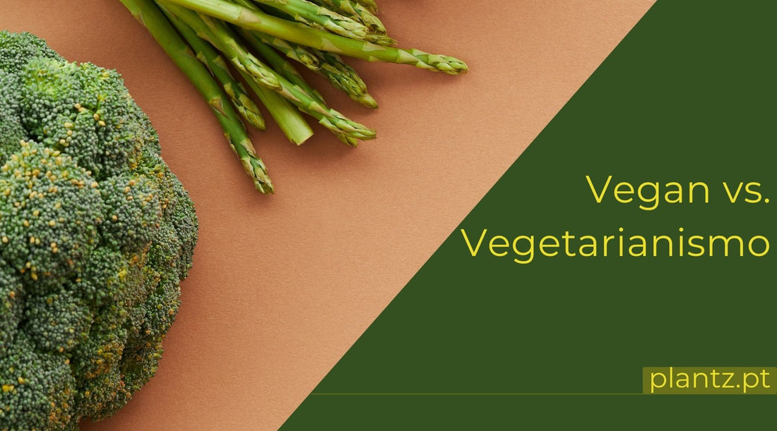 Vegan vs. Vegetarianismo: Qual é a diferença? - PLANTZ | Comida Plant-Based | Refeições prontas ultracongeladas
