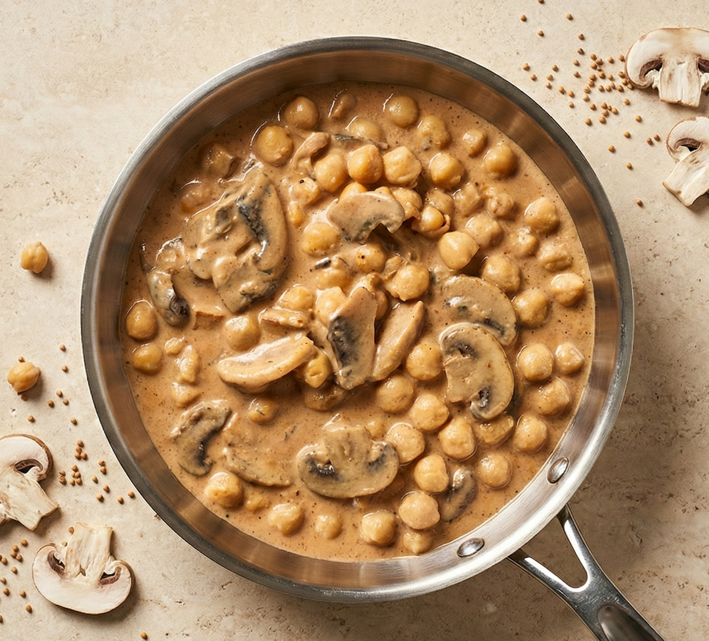 Base Strogonoff de Grão de Bico