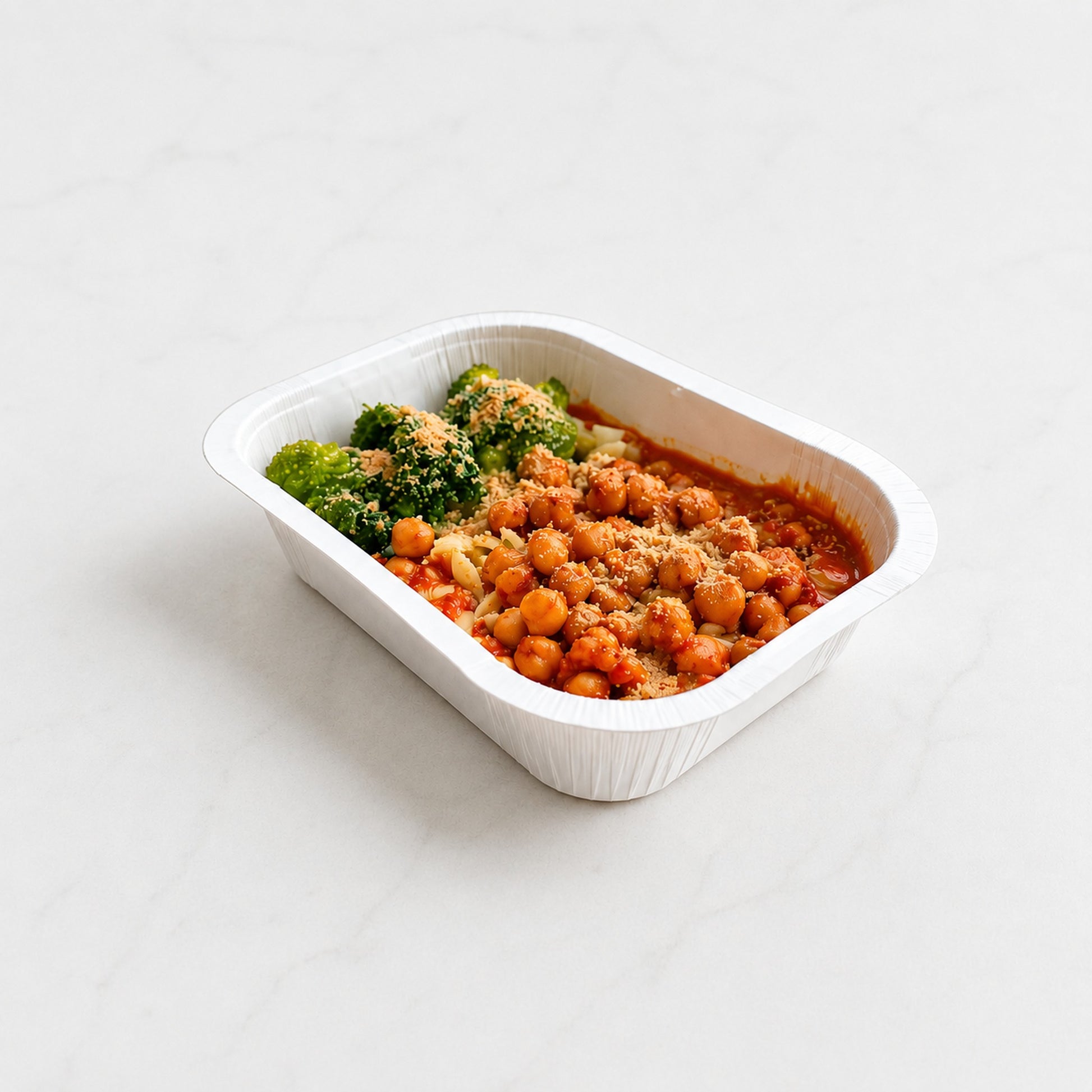 Orzo Cremoso de Tomate com Grão Plantz embalagem ângulo 45 graus